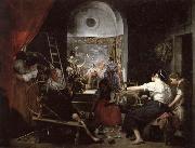 Diego Velazquez, The Spinners or The Fable of Arachne